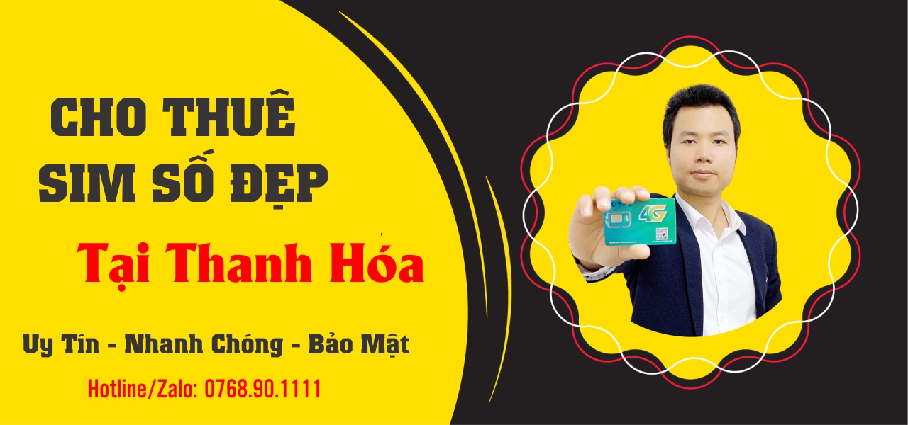 thuê sim số đẹp tại Thanh Hóa